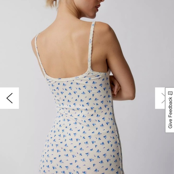 Out From Under Sweet Dreams Floral Mini Dress in a size S - Picture 6 of 11